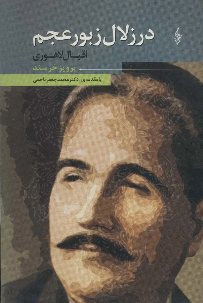 جلد کتاب در زلال زبور عجم