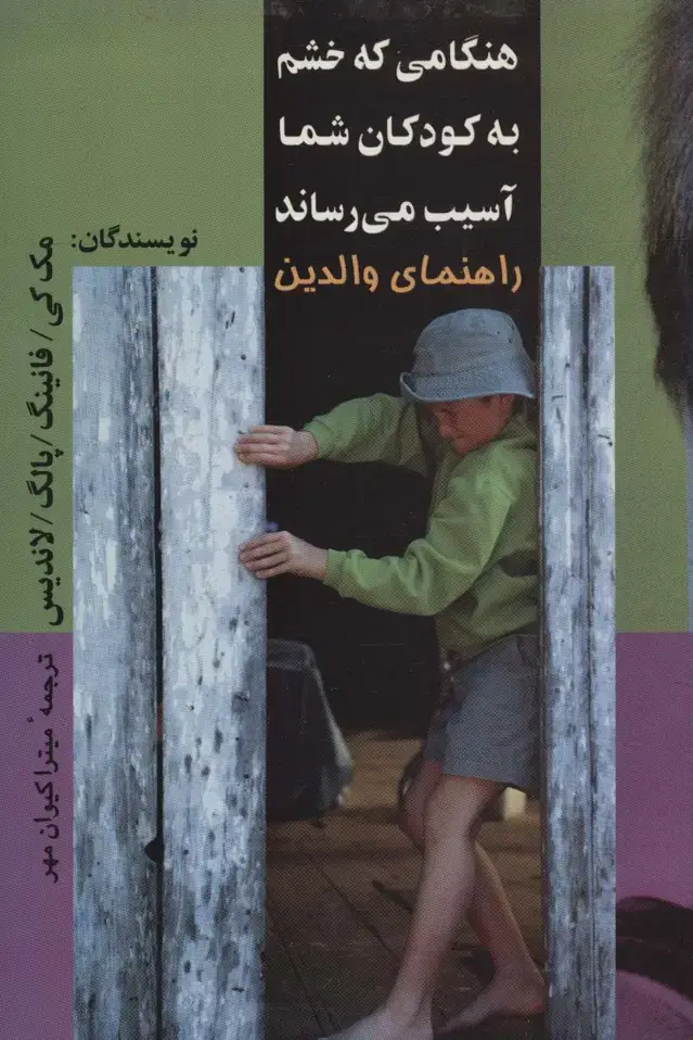 جلد کتاب هنگامی که خشم به کودکان شما آسیب می رساند