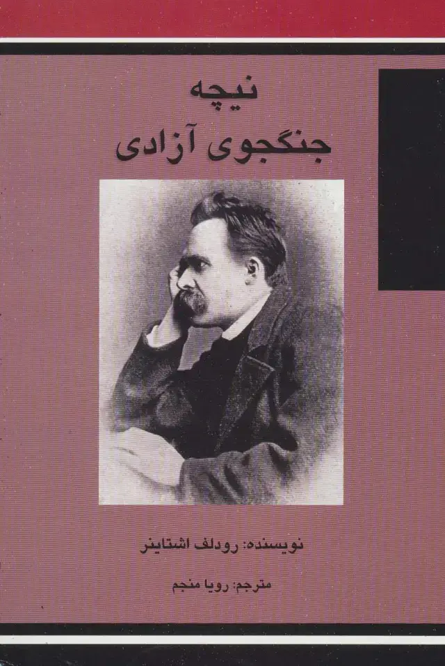 جلد کتاب نیچه جنگجوی آزادی
