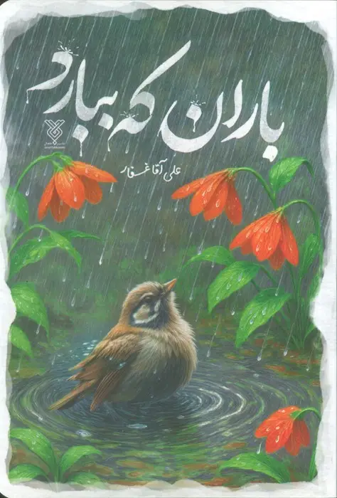 جلد کتاب باران که ببارد