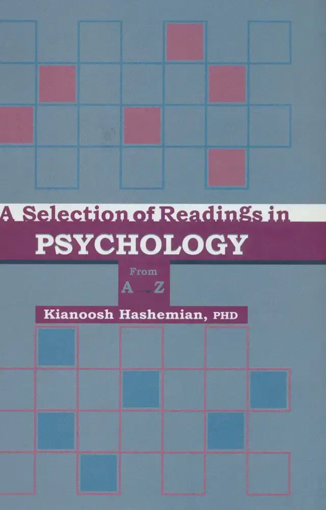 جلد کتاب PSYCHOLOGY (برگزیده ای از متون روانشناسی از A تا Z (پسیکولوژی))،(انگلیسی)