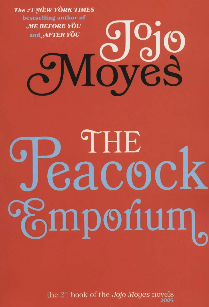 جلد کتاب جوجو مویز 3 (بازار طاووس:THE PEACOCK EMPORIUM)،(انگلیسی)