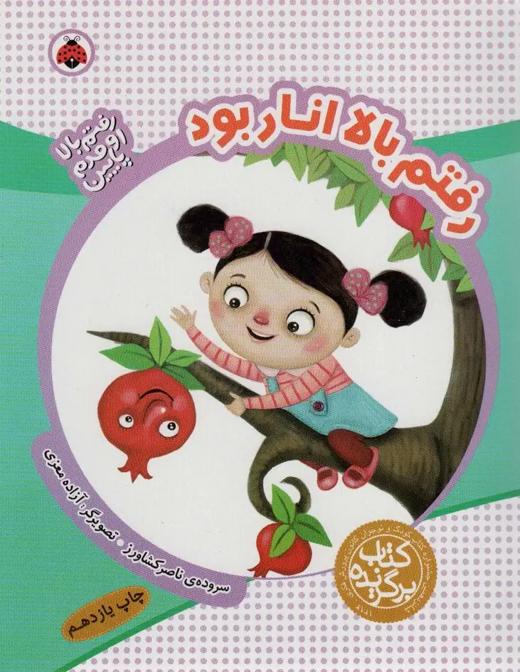 جلد کتاب رفتم بالا انار بود (رفتم بالا اومدم پایین)،(گلاسه)