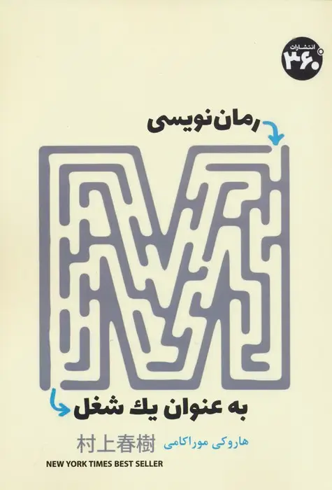 جلد کتاب رمان نویسی به عنوان یک شغل