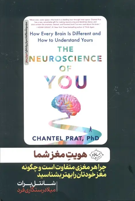 جلد کتاب هویت مغز شما (چرا هر مغزی متفاوت است و چگونه مغز خودتان را بهتر بشناسید)