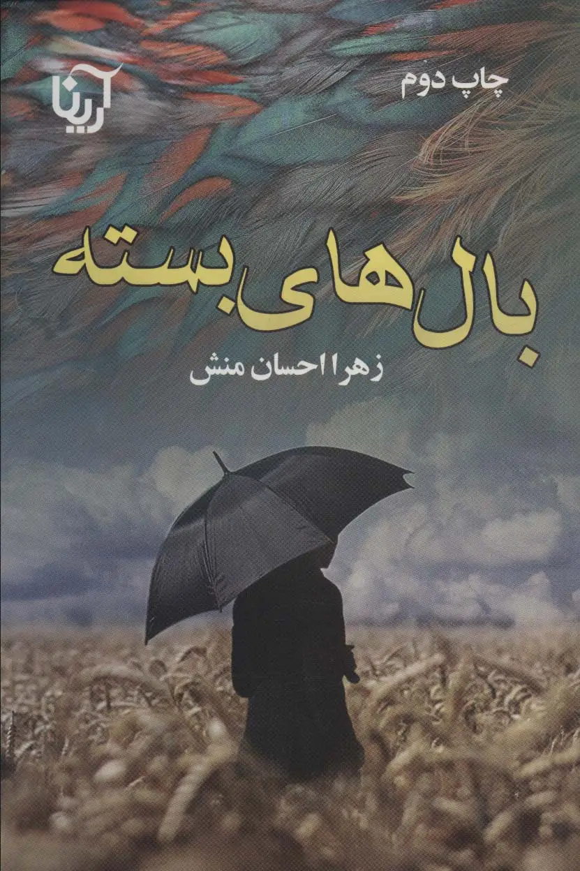 جلد کتاب بال های بسته