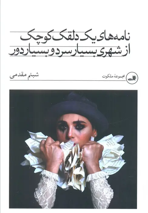 جلد کتاب نامه های یک دلقک کوچک از شهری بسیار سرد و بسیار دور