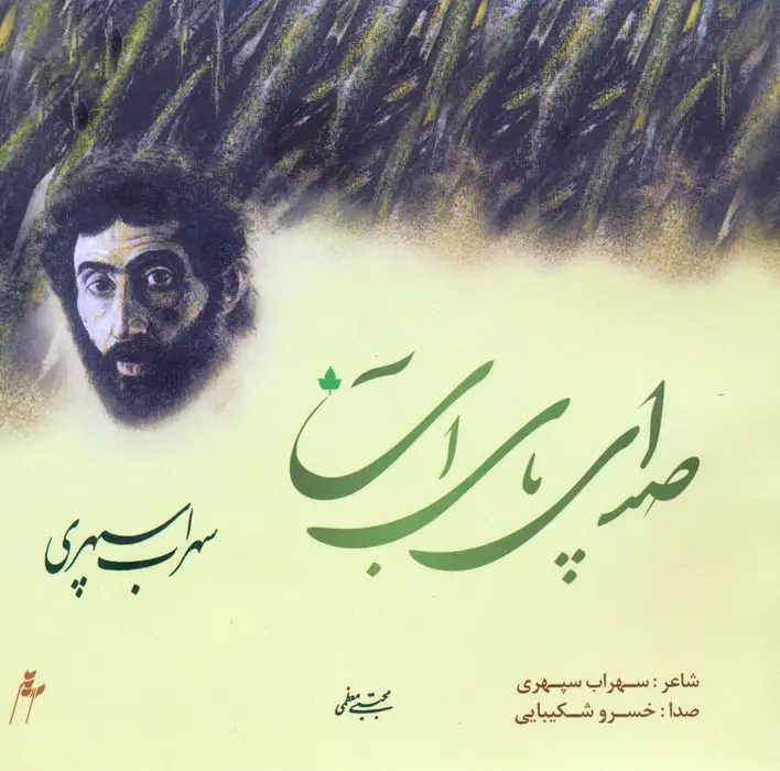 جلد کتاب صدای پای آب (همراه با سی دی)