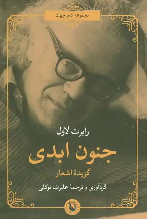 جلد کتاب جنون ابدی (گزیده اشعار)