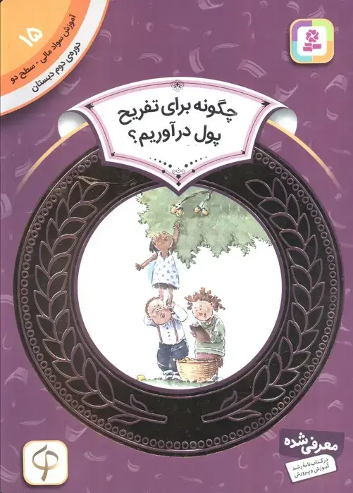 جلد کتاب آموزش سواد مالی15:چگونه برای تفریح پول در آوریم؟ (دوره ی دوم دبستان،سطح دو)