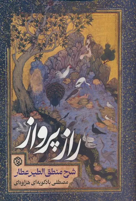 جلد کتاب راز پرواز (شرح منطق الطیر عطار)