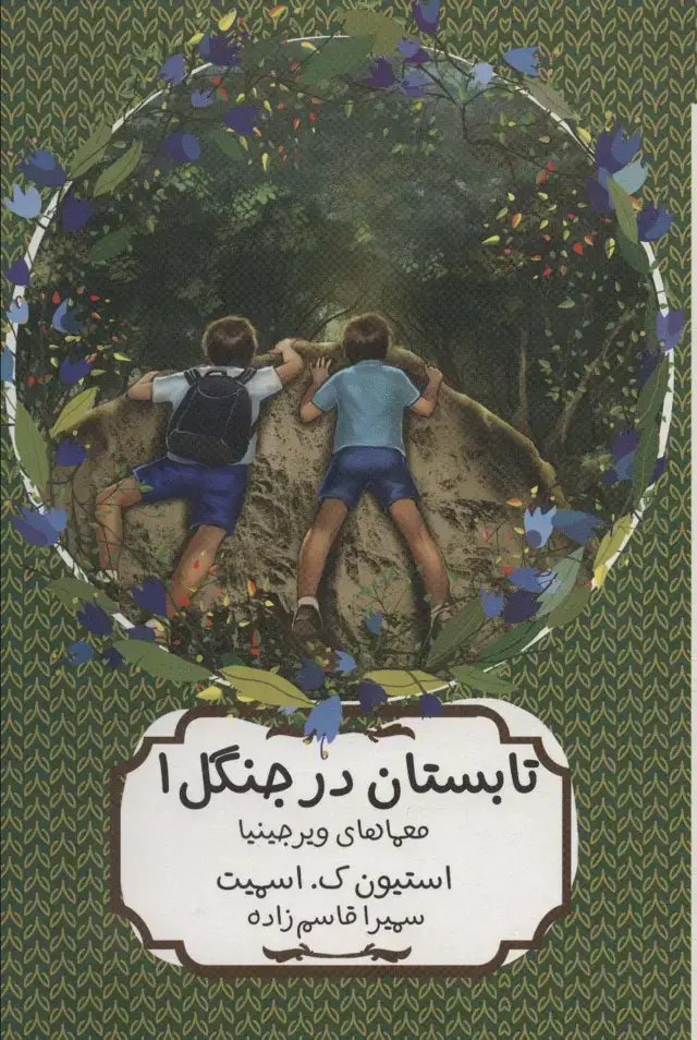 جلد کتاب تابستان در جنگل 1 (معماهای ویرجینیا)