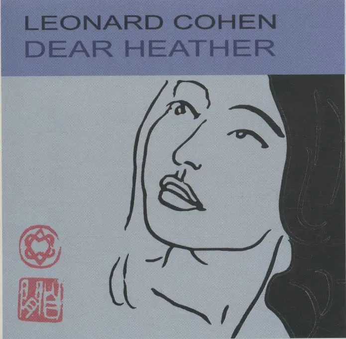 جلد کتاب هدر عزیز (Leonard Cohen،Dear Heather)،(سی دی صوتی)،(باقاب)