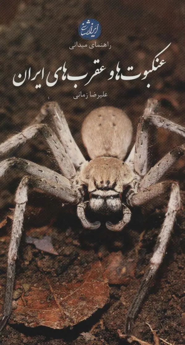 جلد کتاب عنکبوت ها و عقرب های ایران (راهنمای میدانی)،(گلاسه)