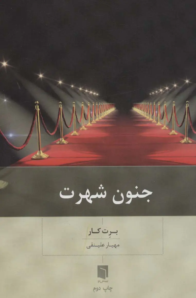 جلد کتاب جنون شهرت