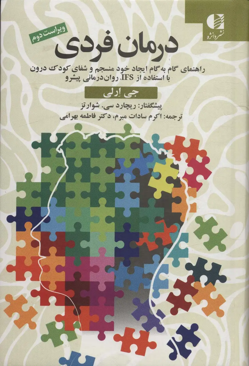 جلد کتاب درمان فردی (راهنمای گام به گام ایجاد خود منسجم و شفای کودک درون با استفاده از IFS،روان درمانی پیشرو)