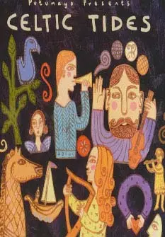 جلد کتاب جذر و مد سلتیک (Celtic Tides)،(سی دی صوتی)،(باقاب)