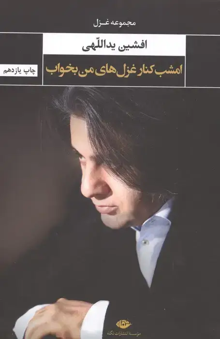 جلد کتاب امشب کنار غزل های من بخواب (مجموعه غزل)