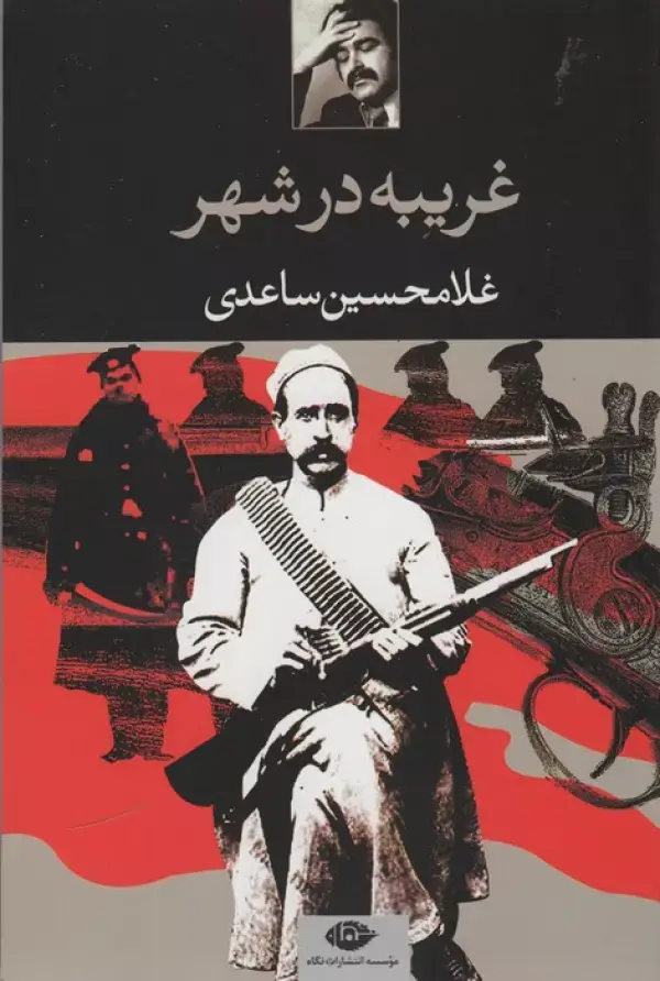 جلد کتاب غریبه در شهر