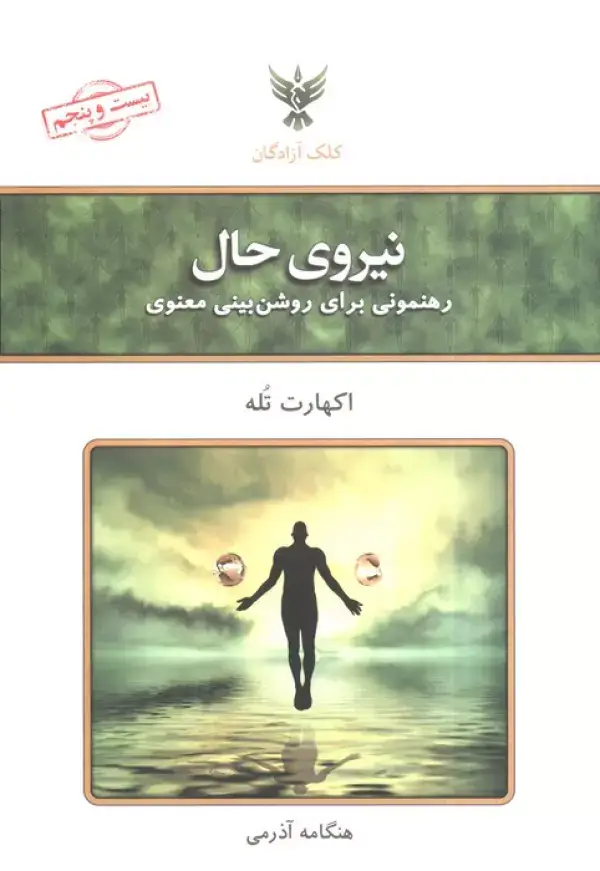 جلد کتاب نیروی حال (رهنمونی برای روشن بینی معنوی)