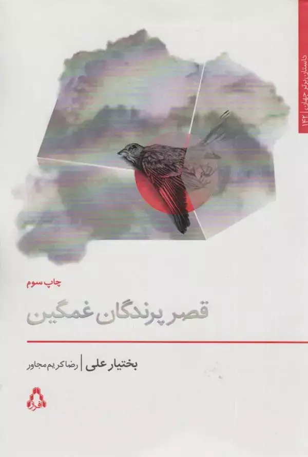 جلد کتاب قصر پرندگان غمگین