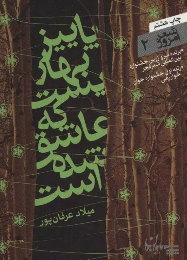 جلد کتاب شعر امروز 2 (پاییز بهاریست که عاشق شده است)