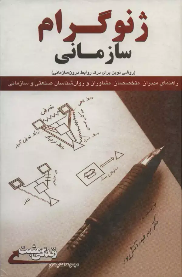 جلد کتاب ژنوگرام سازمانی:روشی نوین برای درک روابط درون سازمانی (زندگی مثبت)