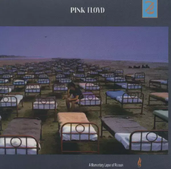 جلد کتاب لغزش آنی در عقل (Pink Floyd،A Momentary Lapse of Reason)،(سی دی صوتی)،(باقاب)