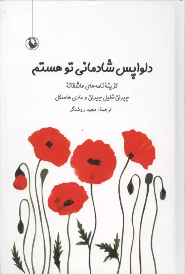 جلد کتاب دلواپس شادمانی تو هستم (گزیده نامه های عاشقانه جبران خلیل جبران و ماری هاسکل)