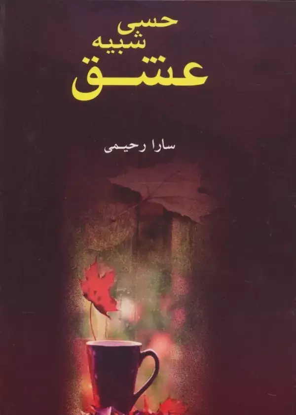 جلد کتاب حسی شبیه عشق