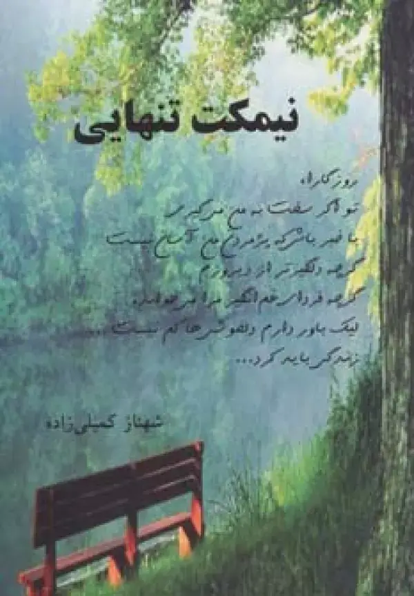 جلد کتاب نیمکت تنهایی