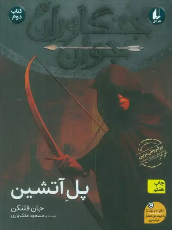 جلد کتاب جنگاوران جوان 2 (پل آتشین)