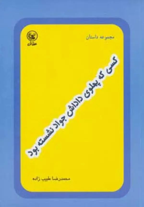 جلد کتاب کسی که پهلوی داداش جواد نشسته بود (مجموعه داستان)