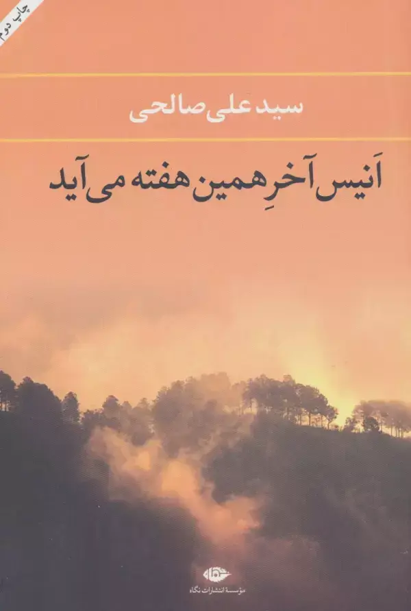 جلد کتاب انیس آخر همین هفته می آید