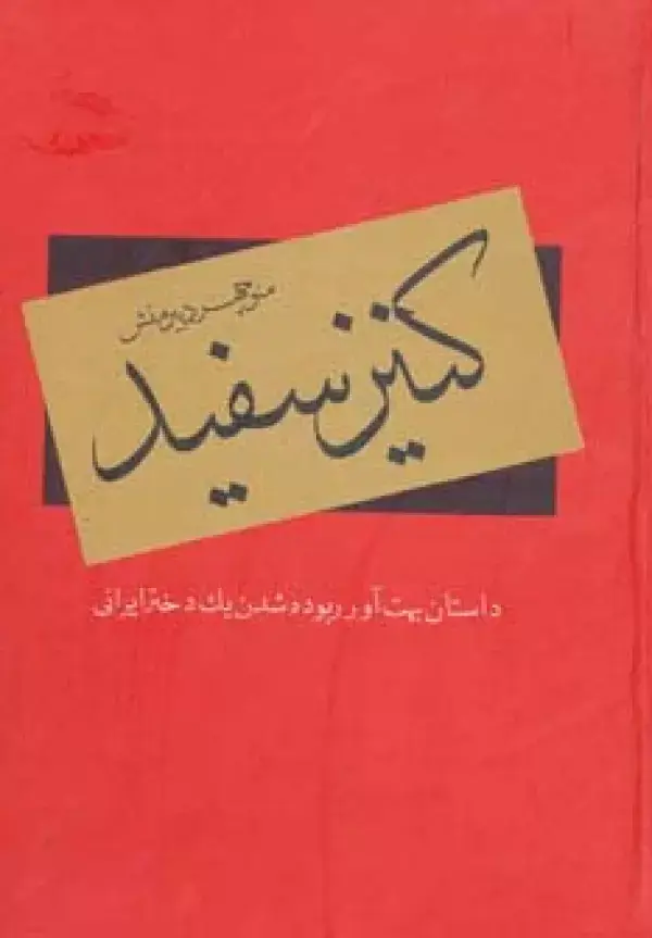 جلد کتاب کنیز سفید (داستان بهت آور ربوده شدن یک دختر ایرانی)