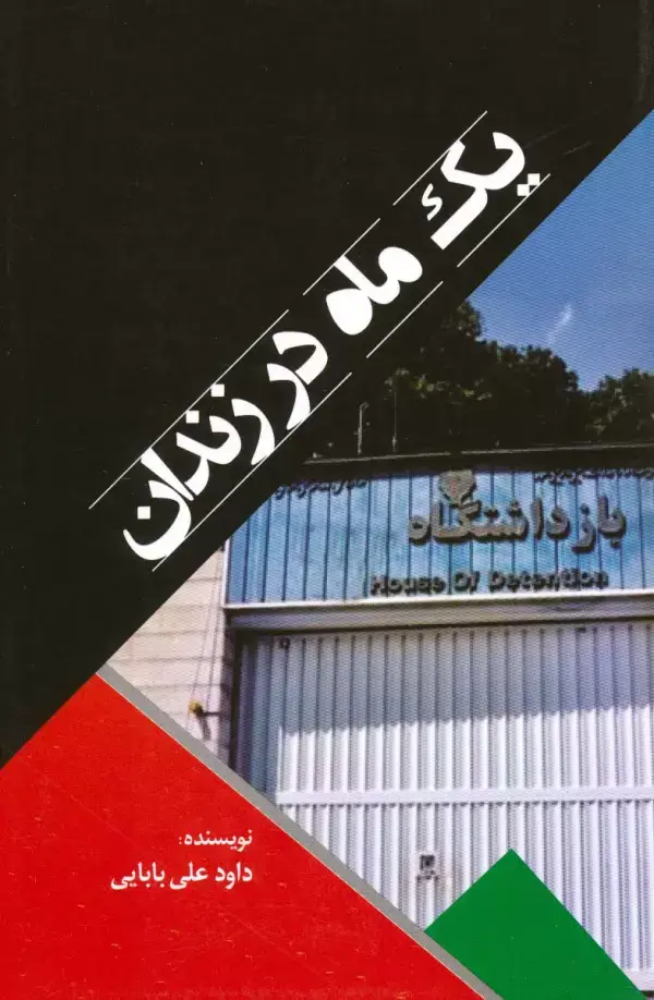 جلد کتاب یک ماه در زندان