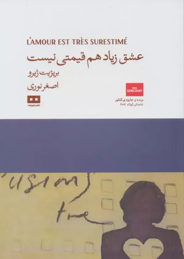 جلد کتاب عشق زیاد هم قیمتی نیست