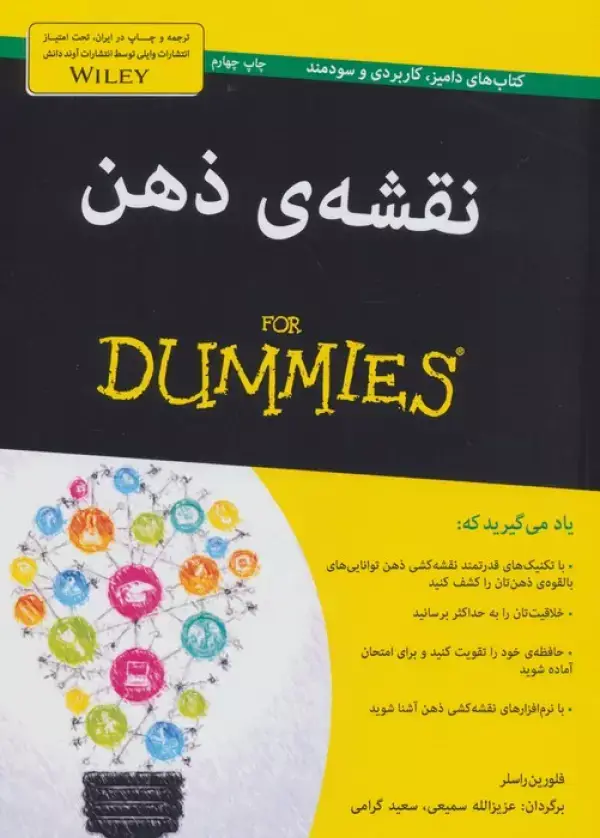 جلد کتاب کتاب های دامیز (نقشه ی ذهن)