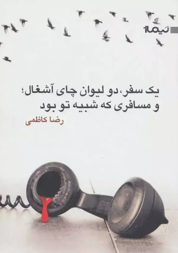 جلد کتاب یک سفر،دو لیوان چای آشغال؛و مسافری که شبیه تو بود