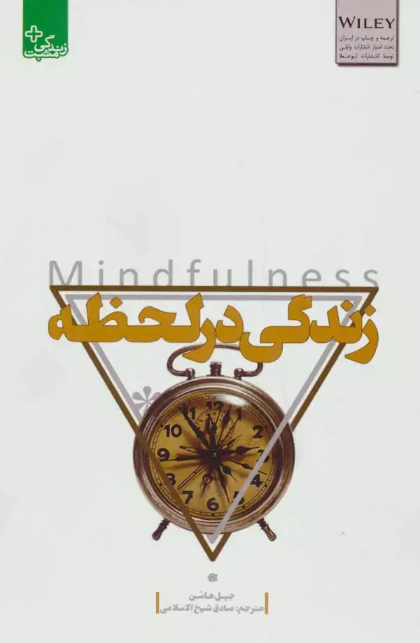 جلد کتاب زندگی در لحظه (زندگی مثبت)