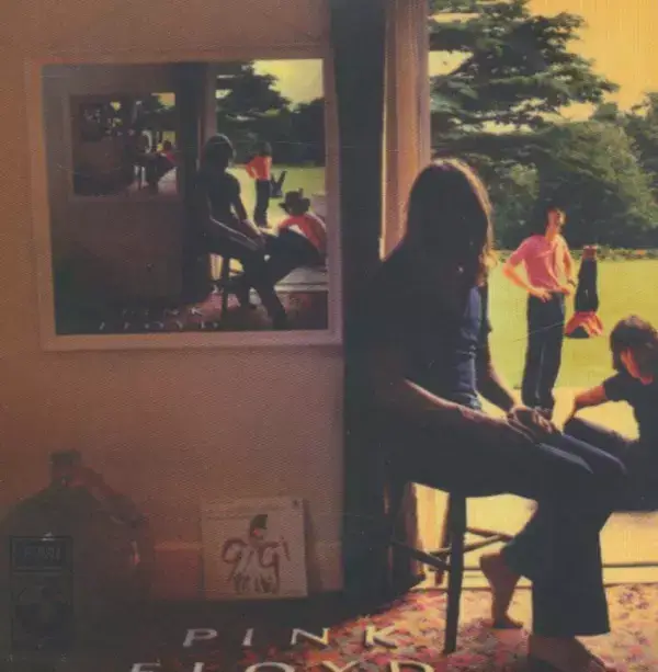جلد کتاب آلبوم آهنگ اوماگوما:جنون ماه (Pink Floyd،UmmaGumma)،(سی دی صوتی)،(باقاب)