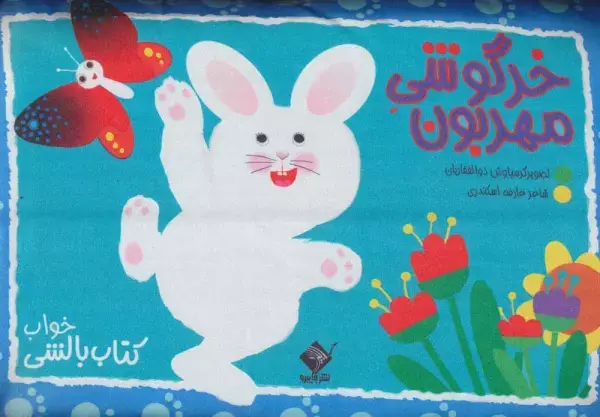 جلد کتاب خرگوشی مهربون (کتاب بالشی)