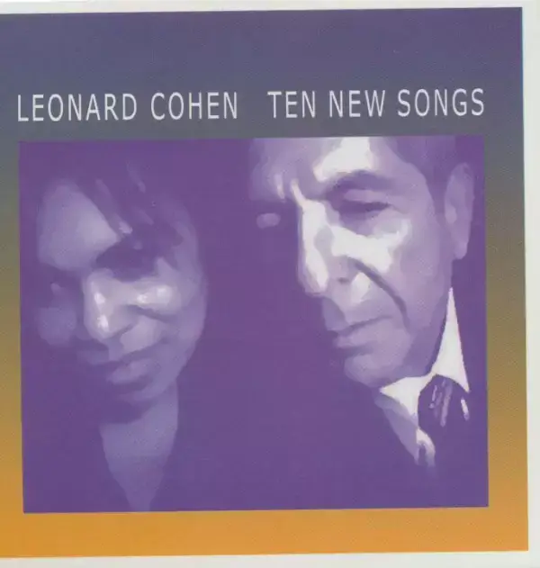 جلد کتاب آهنگ های جدید (Leonard Cohen،Ten New Songs)،(سی دی صوتی)،(باقاب)