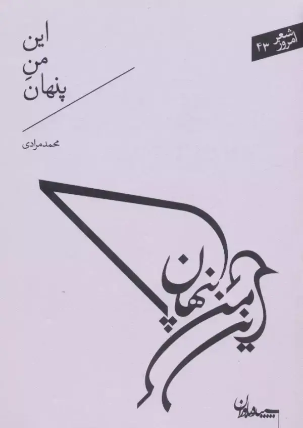جلد کتاب این من پنهان (شعر امروز43)