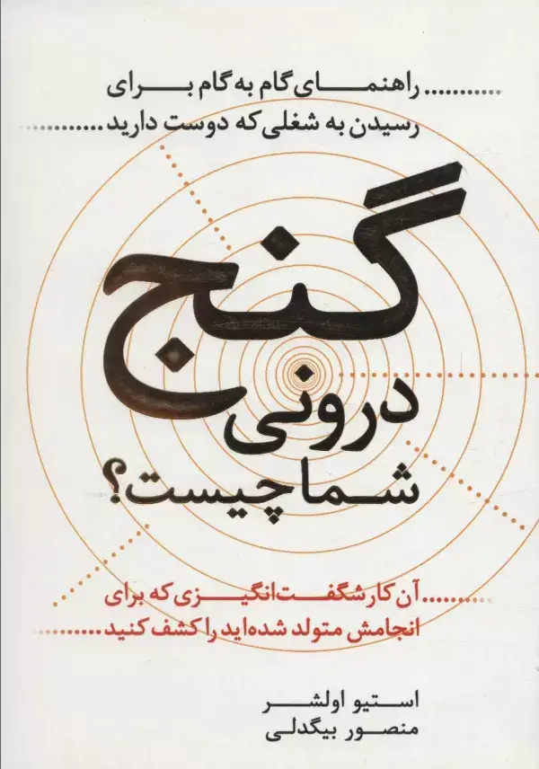 جلد کتاب گنج درونی شما چیست؟ (آن کار شگفت انگیزی که برای انجامش متولد شده اید را کشف کنید)