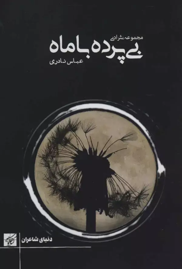 جلد کتاب بی پرده با ماه (مجموعه نثر ادبی)