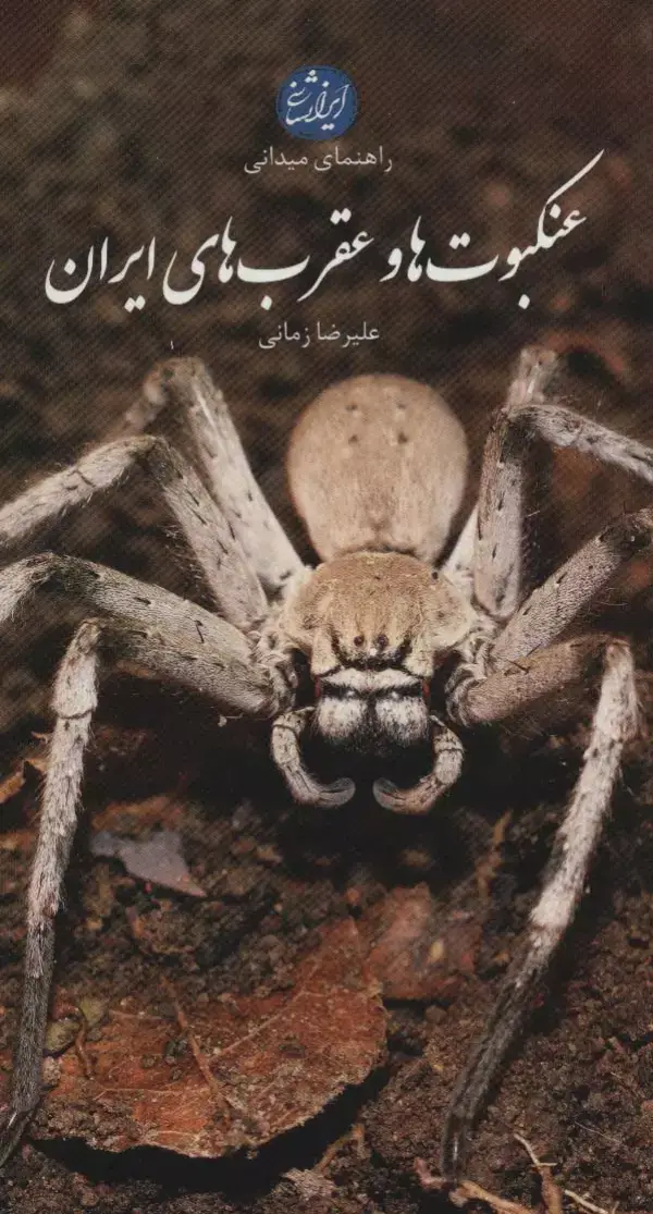 جلد کتاب عنکبوت ها و عقرب های ایران (راهنمای میدانی)،(گلاسه)