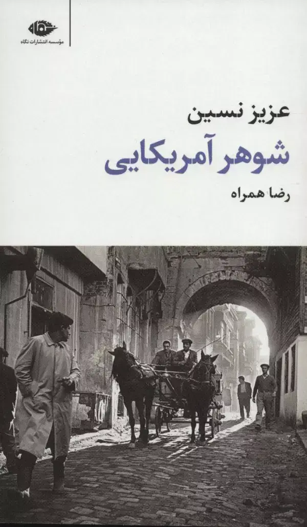 جلد کتاب شوهر آمریکایی