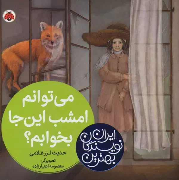 جلد کتاب بهترین نویسندگان ایران (می توانم امشب این جا بخوابم؟)