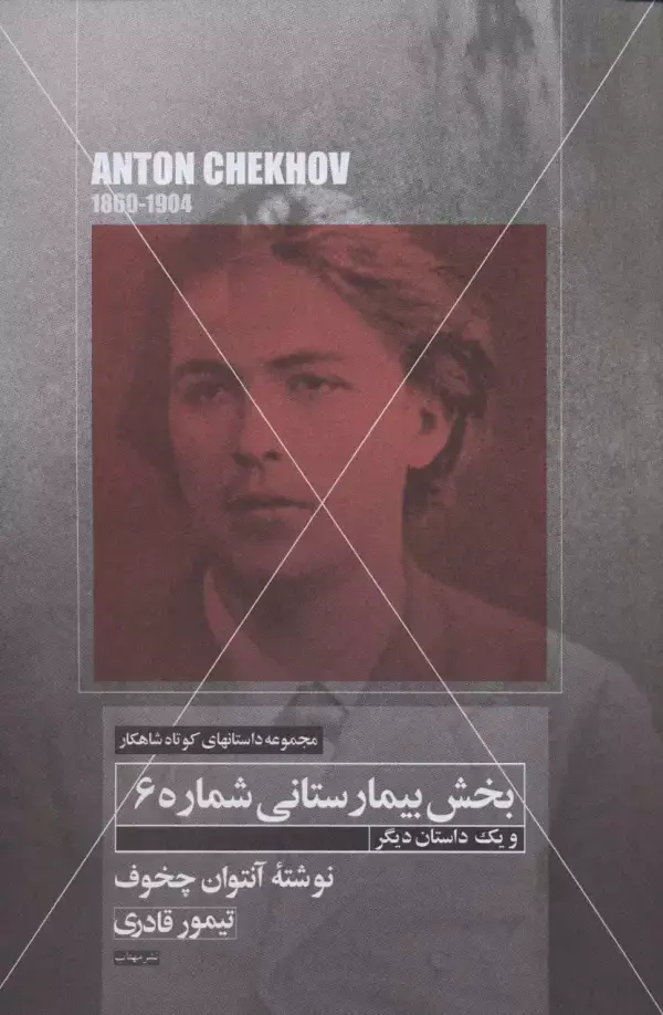 جلد کتاب بخش بیمارستانی شماره 6 و یک داستان دیگر (داستانهای کوتاه شاهکار13)